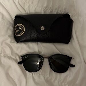 Ray-Ban Black and Silver Sunglasses